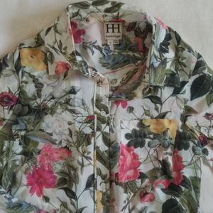Haute Hippie 'Garden of Eden' Floral Silk Blouse